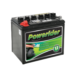 Exide Powerider lawn and garden care battery with code N06.