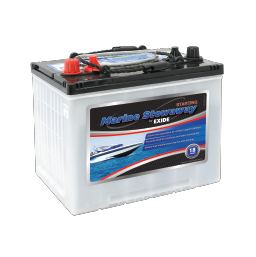 Exide marine stowaway starting battery with code MSST24.